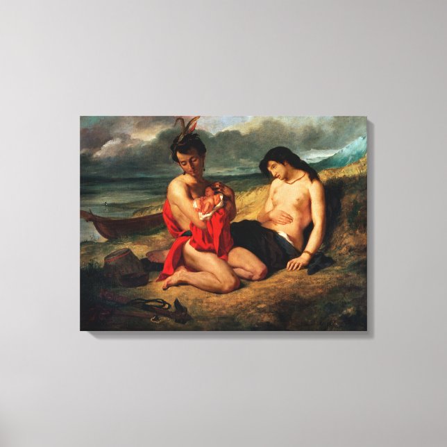 The Natchez, c.1823-35 Canvas Print (Front)