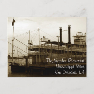 The Natchez Steamboat, New Orleans, Louisiana Postcard