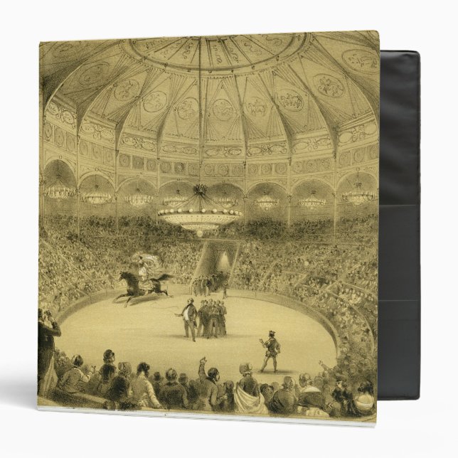 The National Circus, published by Auguste Bry (lit 3 Ring Binder (Front/Inside)