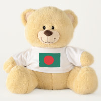 The National Flag of Bangladesh Teddy Bear