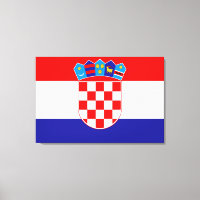 The National flag of Croatia Zastava Hrvatske