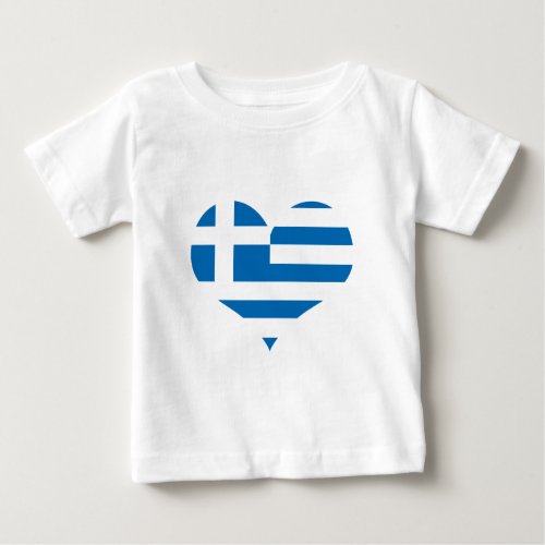 The National flag of Greece Baby T_Shirt