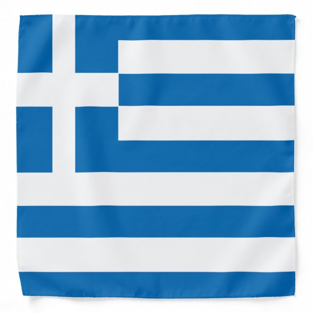 The National flag of Greece Bandana (Front)