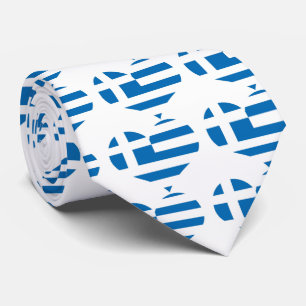 The National flag of Greece Neck Tie