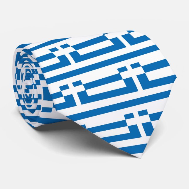 The National flag of Greece Tie (Rolled)