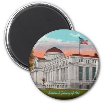 The National Gallery Of Art Magnet by vintageamerican at Zazzle