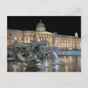 The National Gallery, Trafalgar Square Postcard