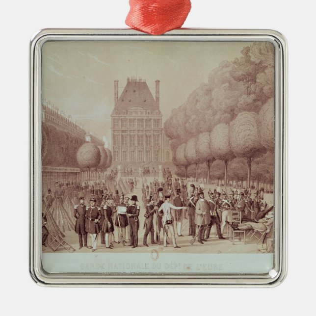 The National Guard Metal Ornament (Front)