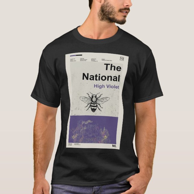 The National - High Violet Poster T-Shirt (Front)