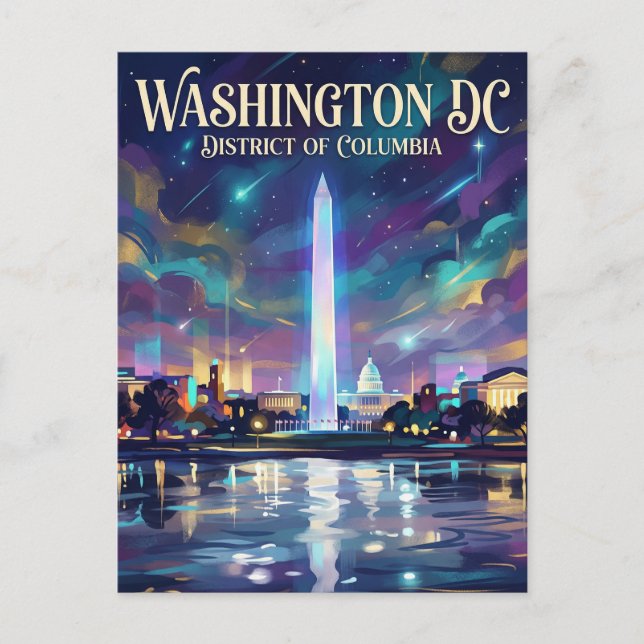 The National Mall USA Postcard (Front)