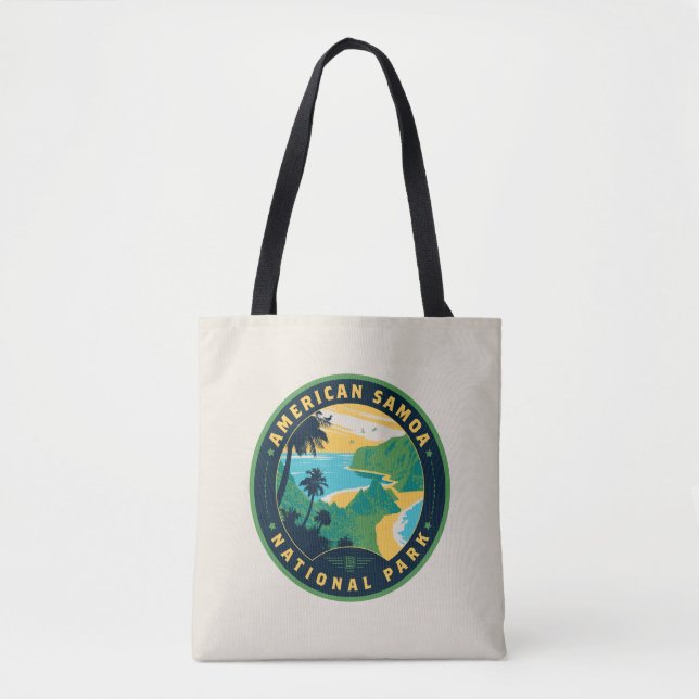 The National Park of American Samoa Tote Bag (Front)