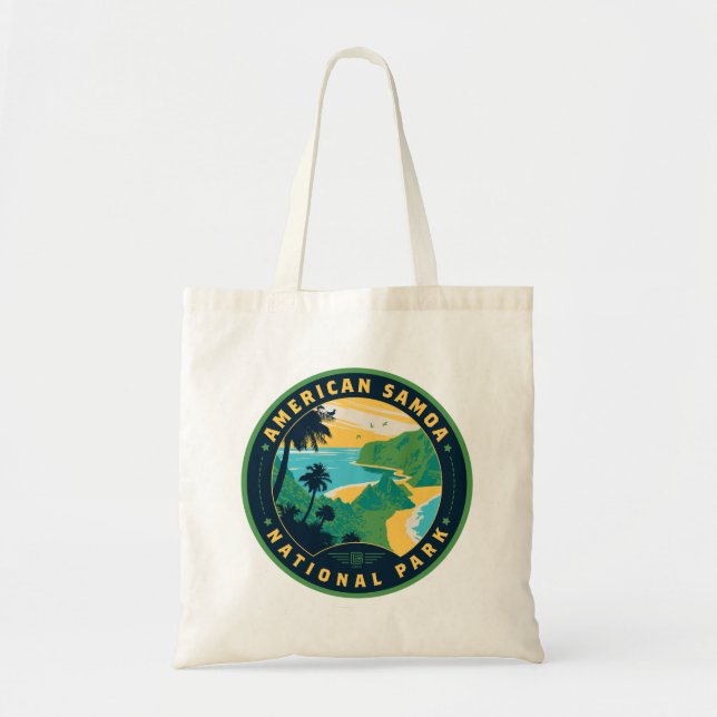 The National Park of American Samoa Tote Bag (Front)