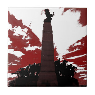 The National War Memorial Ceramic Tile