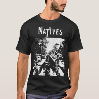 The Natives Abbey Road Native American Design Pin T-Shirt