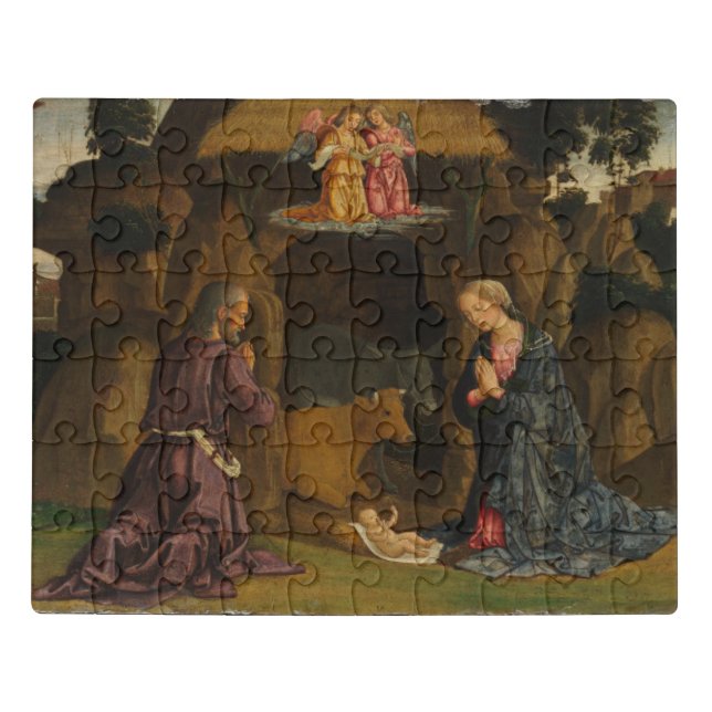 The Nativity, 1480s Jigsaw Puzzle (Puzzle Horizontal)