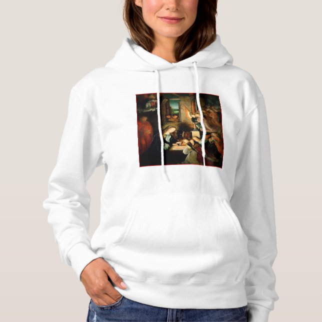 The Nativity 1495  Hoodie (Front)
