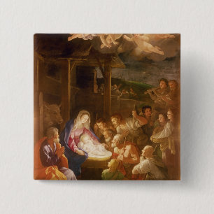 The Nativity at Night, 1640 Button