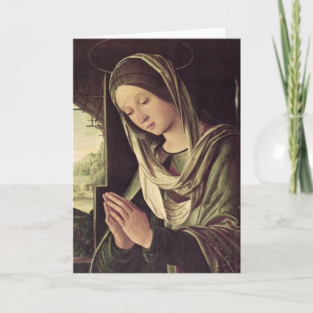The Nativity, c.1490 Holiday Card (Front)