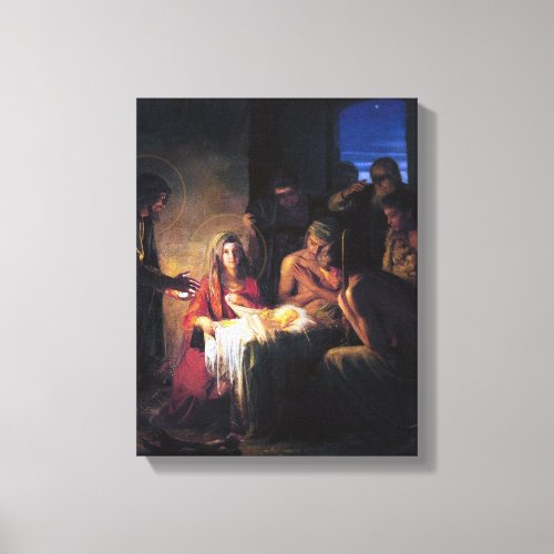 THe Nativity Canvas Print