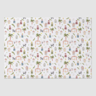 The Nativity Christmas holiday Wrapping Paper