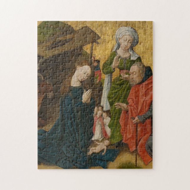 The Nativity, circa 1460 Jigsaw Puzzle (Vertical)