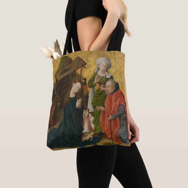 The Nativity, circa 1460 Tote Bag (Close Up)