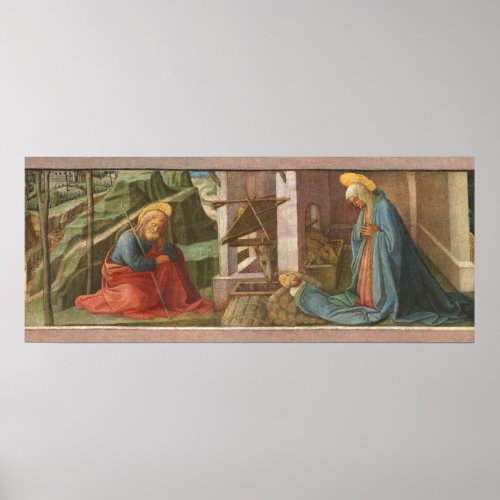 The Nativity _ Filippino Lippi Fine Art Poster