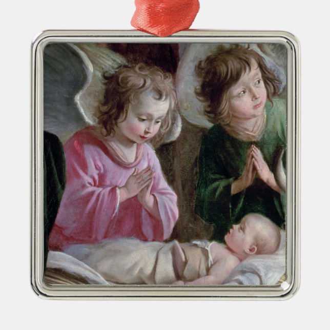 The Nativity, from the Buxtehude Altar, 1400-10 Metal Ornament (Front)