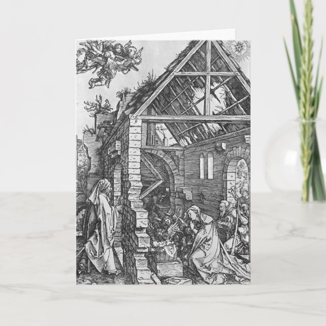 The Nativity, from the 'Life of the Virgin' Holiday Card (Front)