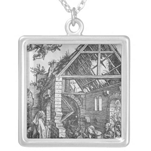 The Nativity from the Life of the Virgin Silver Plated Necklace