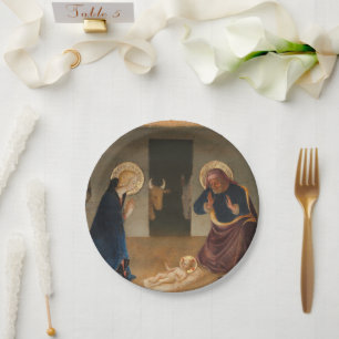 The Nativity Holiday Paper Plates