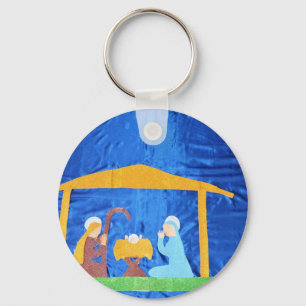 The Nativity Keychain