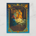 The Nativity, Mary, Joseph And Baby Jesus Postcard at Zazzle