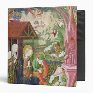 The Nativity, Northern Italian School 3 Ring Binder