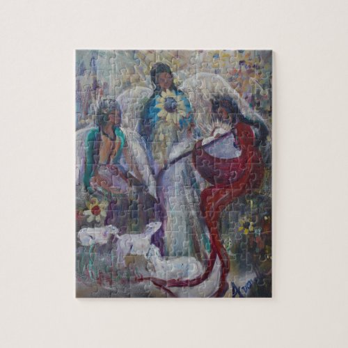 The Nativity of Angels Jigsaw Puzzle