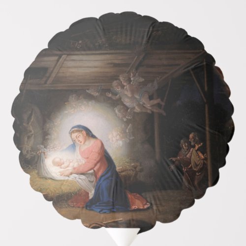 The Nativity of Christ by Vladimir Borovikovsky Balloon