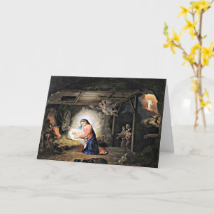 The Nativity of Christ by Vladimir Borovikovsky Card