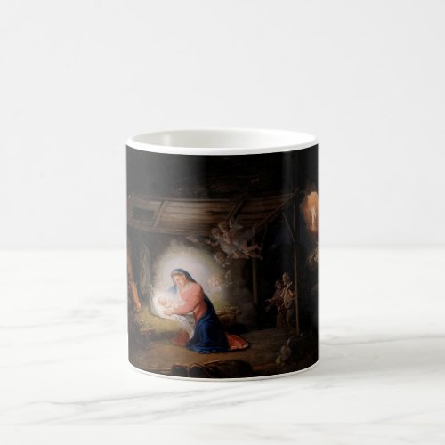 The Nativity of Christ by Vladimir Borovikovsky Coffee Mug