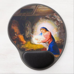 The Nativity of Christ Gel Mouse Pad