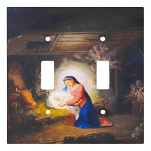 The Nativity of Christ Light Switch Cover
