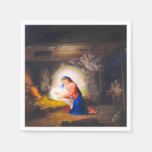 The Nativity of Christ Napkins
