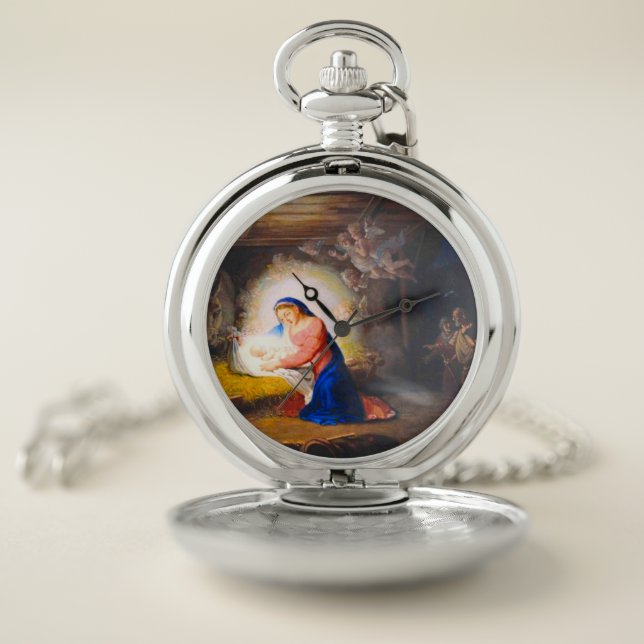 The Nativity of Christ Pocket Watch (Inside)