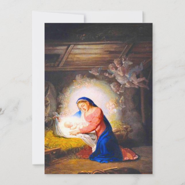 The Nativity of Christ Save The Date (Front)
