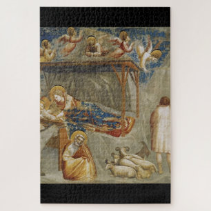The Nativity of Jesus Christ by Giotto Renaissance Jigsaw Puzzle