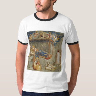 The Nativity of Jesus Christ by Giotto  T-Shirt
