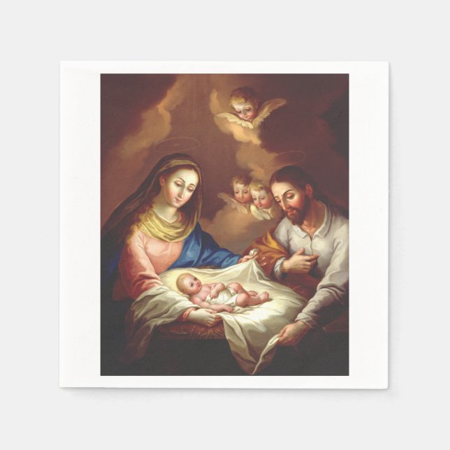 The Nativity of Jesus Christ  Napkins (Front)