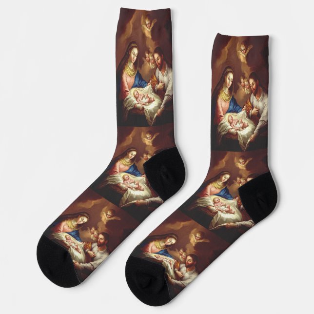 The Nativity of Jesus Christ  Socks (Left)