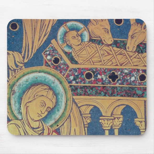 The Nativity, panel from the The Verduner Mouse Pad (Front)
