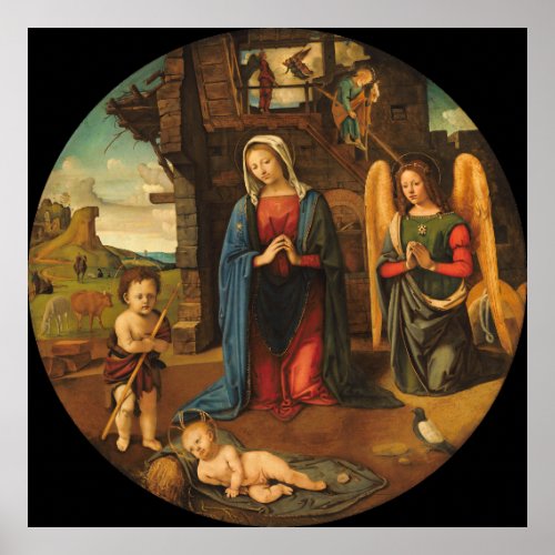 The Nativity _ Piero di Cosimo Fine Art Poster