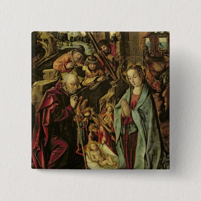 The Nativity Pinback Button (Front)